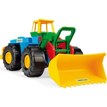 plyšák Nakladač plast 36cm 3 barvy v sáčku Wader