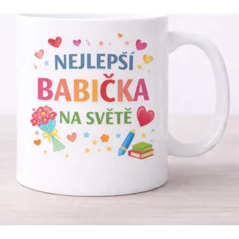 Hrnek pro babičku 9 - bílý