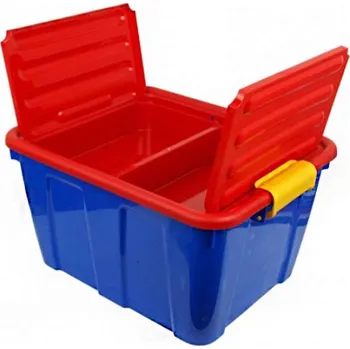 Úložný box HOMEBOX 30 L s děleným víkem s přihrádkami - PLAST TEAM 15-2262