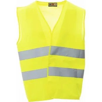 reflexní vesta REFLEX+ ŽLUTÁ FLUO vesta XL Varianta: REFLEX+ ŽLUTÁ FLUO vesta