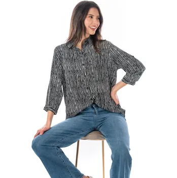 Dámská košile Dámská košile ABSTRACT Černá 38/40