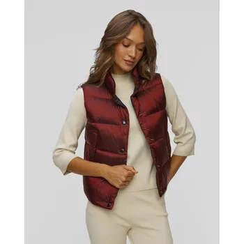 Dámská vesta Dámská Péřová Vesta Bogner Orely-d V Bordó Barevném Odstínu 36956856-598