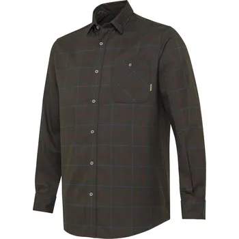 Pánská košile Beretta Pánská lovecká košile Jargo Stretch Velikost: S Bark/Burgundy Check