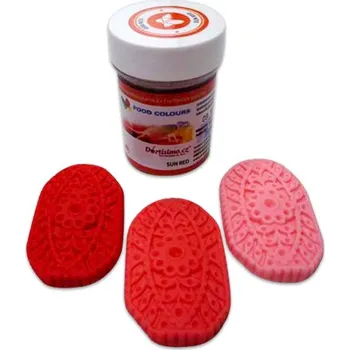 Potravinářské barvivo Gelová barva Food Colours - Sun Red (20 g)