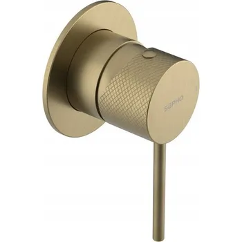 Vodovodní baterie Sprchová baterie Sapho ULTRASAN zlatá