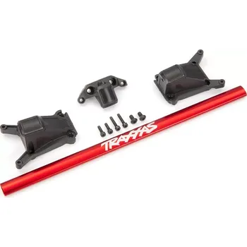 RC náhradní díl Traxxas výztuha šasi červená (sada)