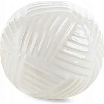 Obraz DEKORATIVNÍ KOULE ROMINA 9 X 9 CM KRÉMOVÁ