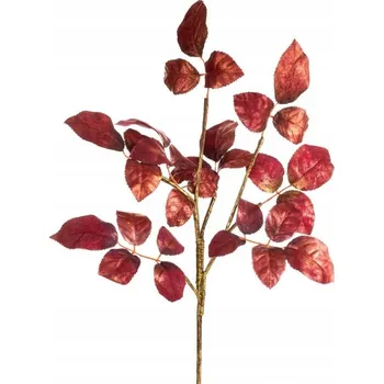 Obraz Zimní vánoční větvička se zlatými akcenty Eurofirany