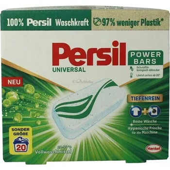 Kapsle na praní Persil Power Bars Kapsle na praní barevného prádla, 590 g