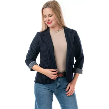 Dámské sako JUSTINA 44 Tmavě modrá