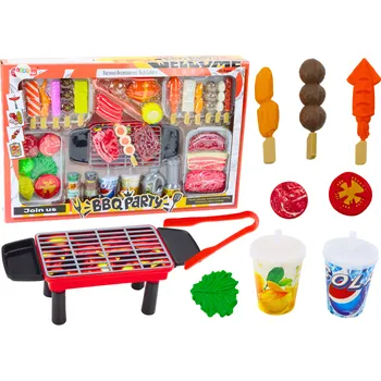 Dětská kuchyňka Mamido Dětská grilovací sada s příslušenstvím