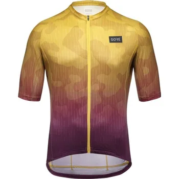 cyklistický dres GORE bike wear GORE Rain Camo Jersey Mens Uniform Sand "M" AD