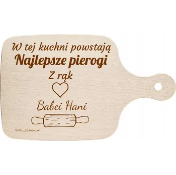 Kuchyňské prkénko Dárek ke Dni babičky a dědečka - prkénko na krájení s gravírováním