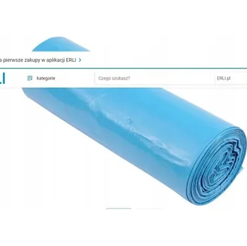 Pytle na odpadky Pytle na odpad PANPACK s uchy 240 l 6 ks