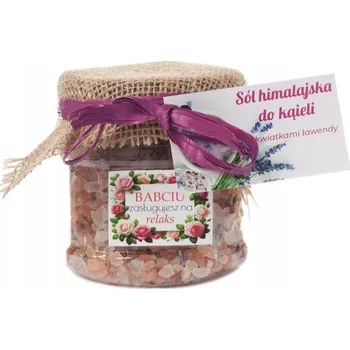 Koupelová sůl DÁREK DO KOUPELE SŮL S OKVĚTNÍMI LÍSTKY RŮŽÍ