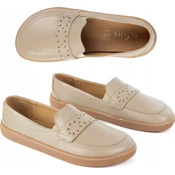 Dámské mokasíny Dámské barefoot mokasíny Inga polské boty s anatomickým tvarem, velikost 38