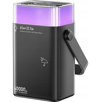 Powerbanka REMAX powerbank NEW Fluorite FP-3 40000 mAh 65W Rychlé Nabíjení Barevný LED