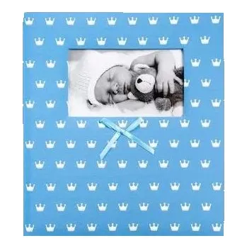 Dětské fotoalbum, na fotorůžky, DBCL-50B Miracle 1 modré PL