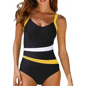 Dámské plavky SNM plavky jednodílné vícebarevné velikost M