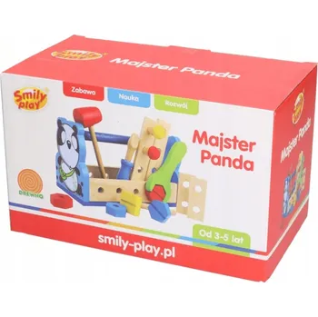 Dřevěná hračka Hračka dřevěná Smily Play Kutil Panda
