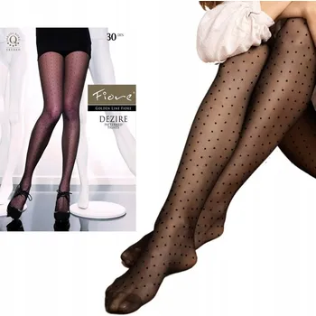 Dámské punčochy Punčocháče Fiore Dezire 30 DEN černé 2