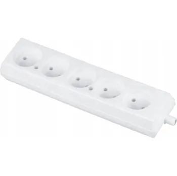 Elektrická zásuvka Zásuvka, Prodlužovací přívod podlahový Jonex bílý