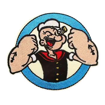 Nášivka Nažehlovací nášivka - Pepek námořník (9,9 x 8,5 cm)