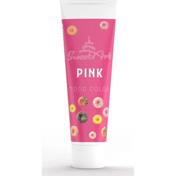Potravinářské barvivo Gelová barva SweetArt růžová