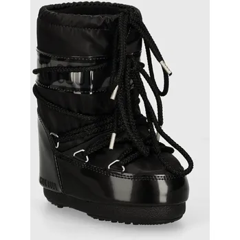 Dívčí obuv Dětské sněhule Moon Boot ICON GLANCE 80D1401680 černá 99X, EUR 27/30