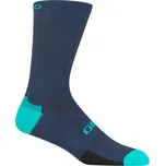 Ponožky GIRO HRC Team Phantom Blue/Screaming Teal AD Velikost: M