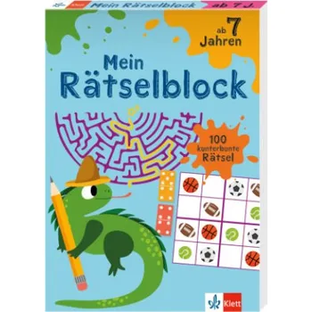 První čtění Klett Mein Rätselblock ab 7 Jahren – (DE)