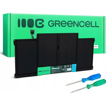 Baterie k notebooku Green Cell AP14WX Baterie Apple A1377 A1405 A1496 pro Apple MacBook Air 13 A1369 A1466 (2010, 2011, 2012, 2013, 2014, 2015, 2017) 54.4Wh Li-Pol - neoriginální