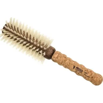 Barva na vlasy Ibiza Hair - Kulatý kartáč - Eko korkové dřevo - B4 Přírodní - Profesionální - Ručně vyráběný -