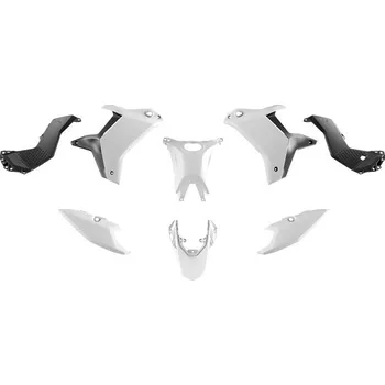 Sada plastů (bez předního blatníku) T7 YAMAHA TENERE 700 '25-'26 (bílá/černá) RACETECH (RTECH)