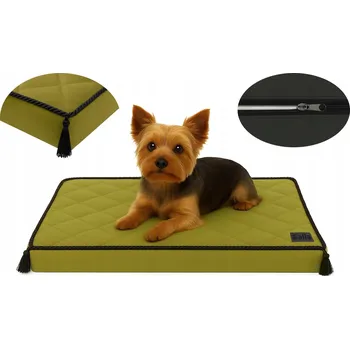 Pelíšek pro psa Salla matrace pro psa zelená 50 cm x 30 cm