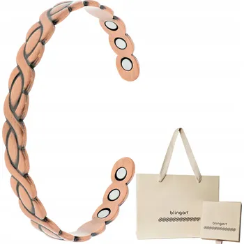 Náramek Měděný magnetický náramek dámský, zdravotní