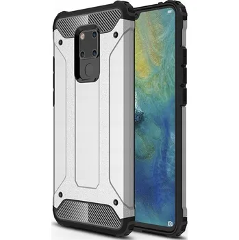 Pouzdro na mobilní telefon Zadní Kryt Pskom pro Huawei Mate 20 stříbrný