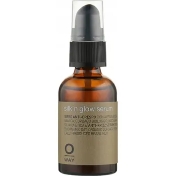 Vlasová regenerace Oway Silk'n Glow Hair Bath vyhlazující olej pro nepoddajné vlasy 30 ml