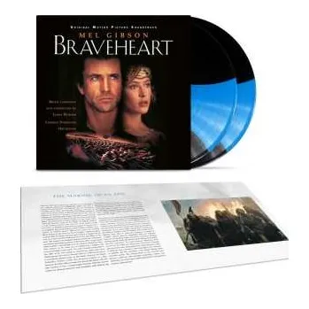 Zahraniční hudba 2LP The London Symphony Orchestra: Braveheart (Original Motion Picture Soundtrack) CLR | LTD 2025 30th Anniversary Gatefold Black With Blue Streak Vinyl Limited Edition