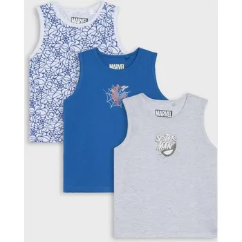 Chlapecké tričko Sinsay - 3balení nátělníků Spiderman - bílá - 830FY-00X - 830FY-00X-122