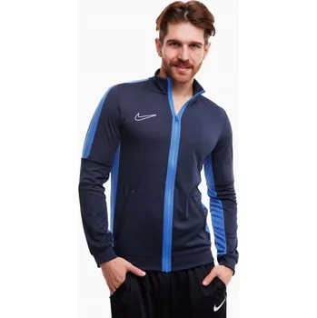 Pánská mikina PÁNSKÁ MIKINA NIKE DRI-FIT ACADEMY FOTBALOVÁ TMAVĚ MODRÁ vel. M