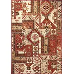 Sintelon, Kusový koberec Practica A2/CEC, 200x300, červená, chodba / předsíň