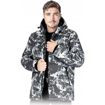 Reis pánská péřová bunda s kapucí BISMARCK MOS velikost L