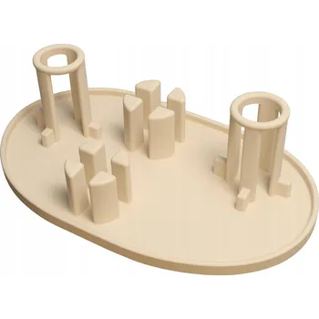 Odkapávač na nádobí Odkapávač na dvě lahve pro SodaStream -- bílý