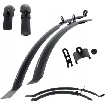 Blatník na kolo Sada blatníků Simpla V-brake SDE černá