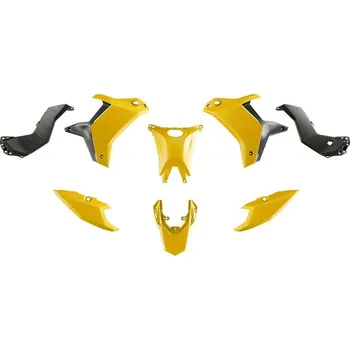 Sada plastů (bez předního blatníku) T7 YAMAHA TENERE 700 '25-'26 (žlutá/černá) RACETECH (RTECH)