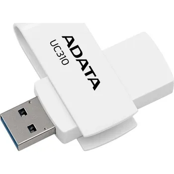 USB flash disk A-Data ADATA Flash Disk 128GB UC310, USB 3.2, bílá UC310-128G-RWH