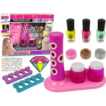 Přípravek na nehty Sada na malování nehtů LeanToys 13 ks