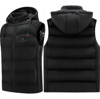 Dámská vesta Mozos HV5 Vyhřívaná elektrická vesta s s kapucí zimní teplá M USB