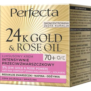 Pleťový krém Pleťový krém proti stárnutí perfecta gold rose den a noc 50 ml